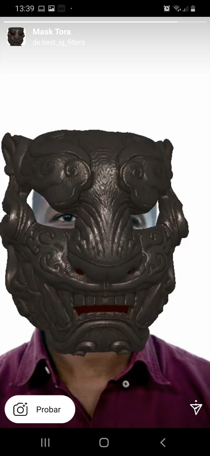 Mask Tora